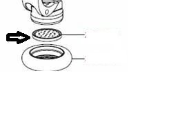 KWC løs brusesi til forbruser 716139.909